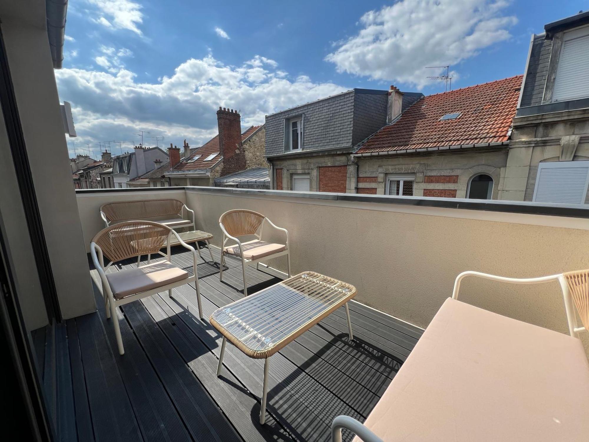 Mm Suites Town House Terrasse Reims Eksteriør bilde